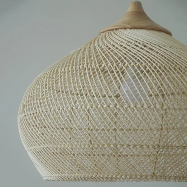 Southeast Asian Handmade Knit Bamboo and Rattan Lamp Lights Hight Quality Dining Room Kitchen Light Fixtures Loft Luminaries - Image 6