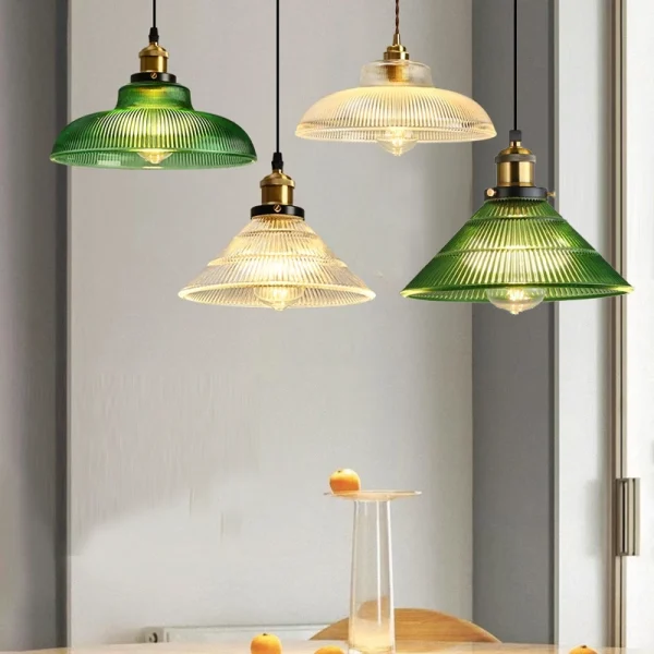 Modern LED Glass Pendant Lights Modern Luxury Hanging Chandeliers Lighting Fixtures Restaurant Pendant Lamp Luminaire Suspension